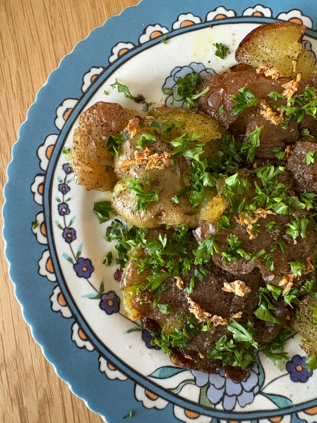 Crispy Smashed Potatoes