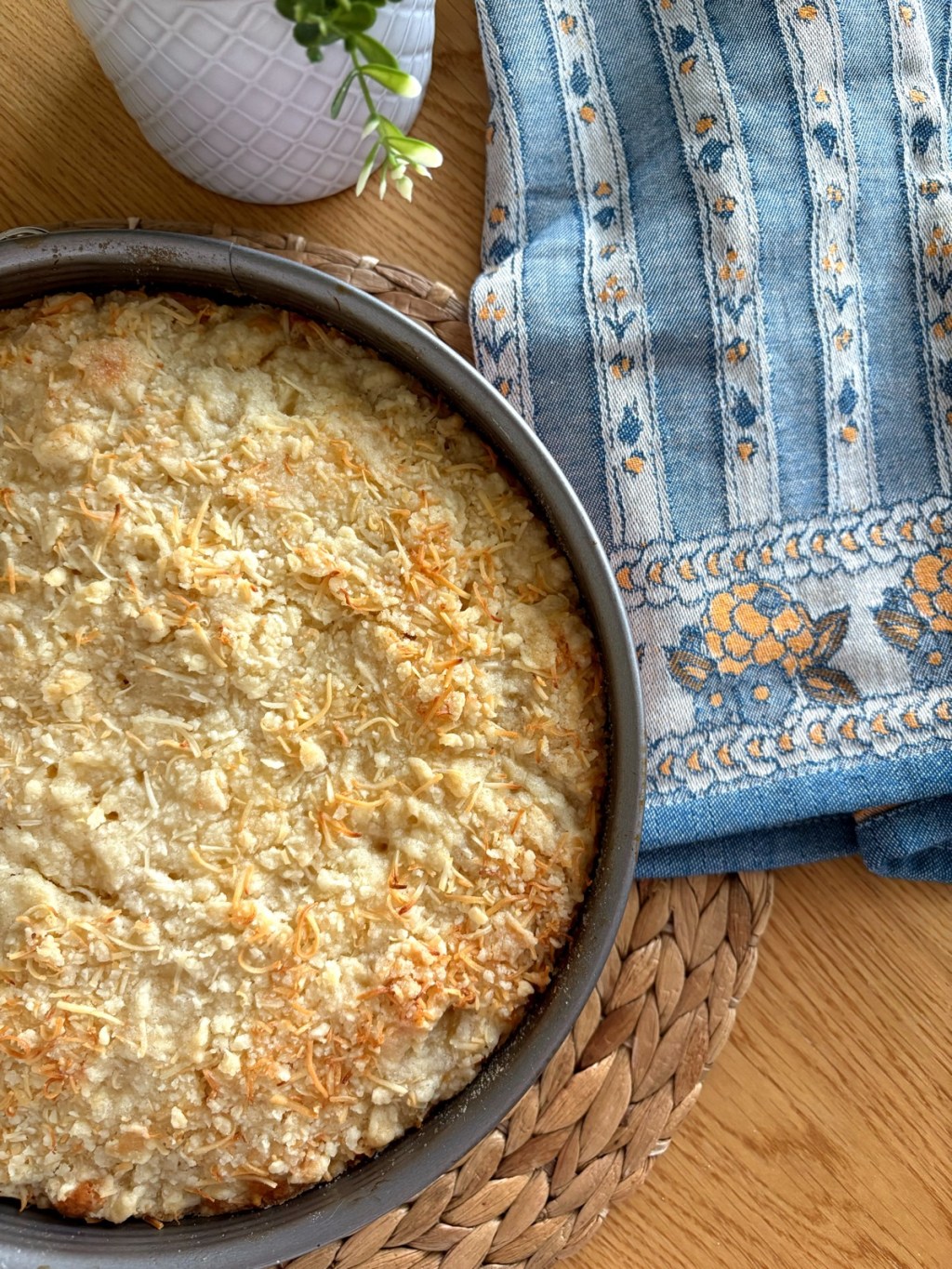 Coconut Mango Kuchen